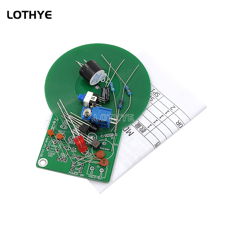 Diy Home Electronics Projects - DC 3V-5V Metal Detector Kit DIY