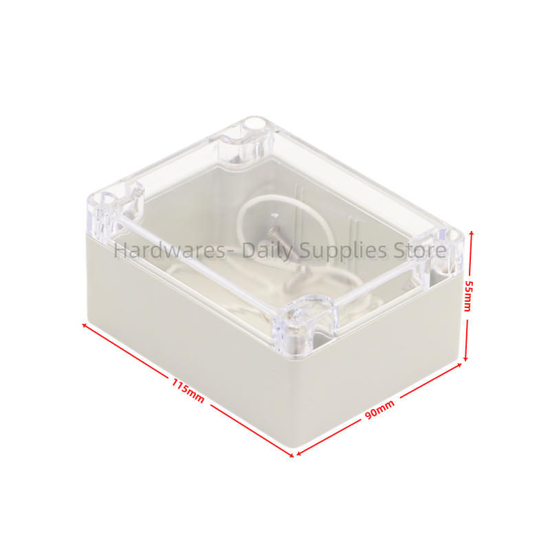 Diy Projects With Electronics - 1pc 115x90x55mm Waterproof Plastic Enclosure Case