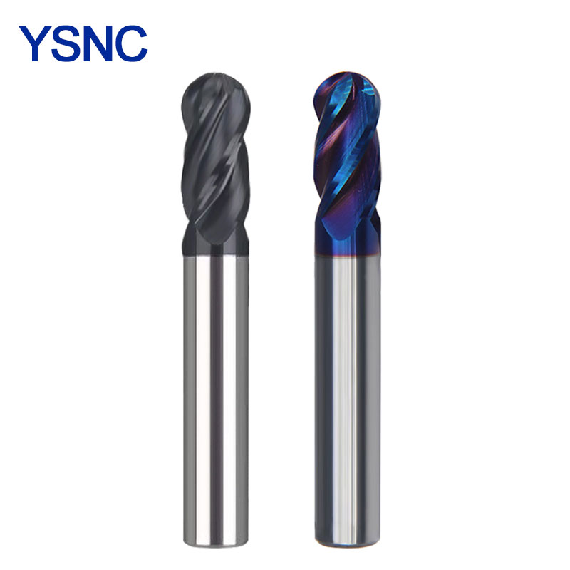 HRC65 4 Flute Ball End Mill Tu - Diy Cnc Router Electronics recension och pris