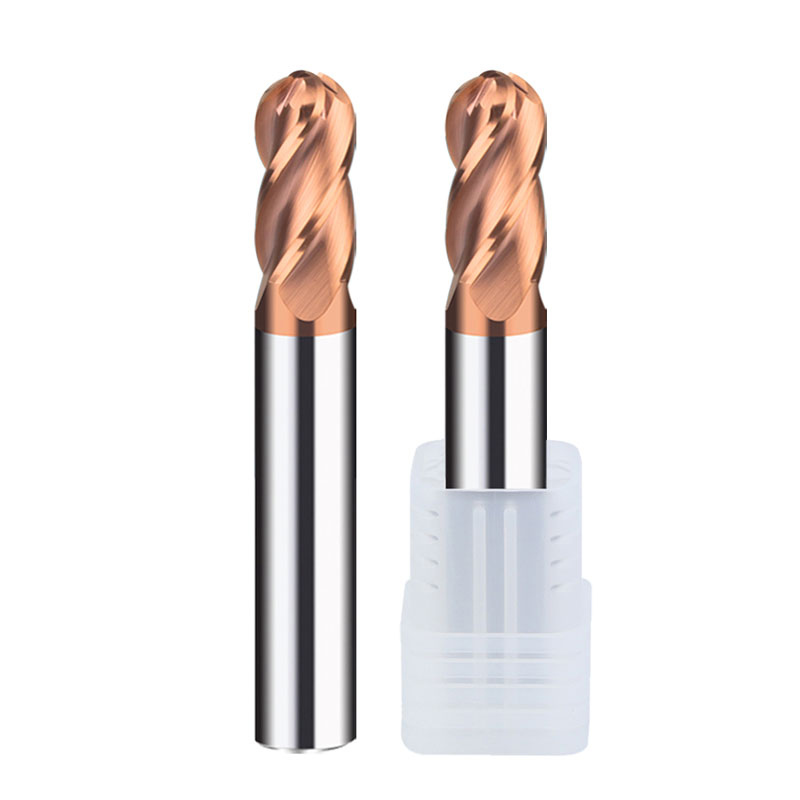 HRC65 4 Flute Ball End Mill Tu - Diy Cnc Router Electronics recension och pris