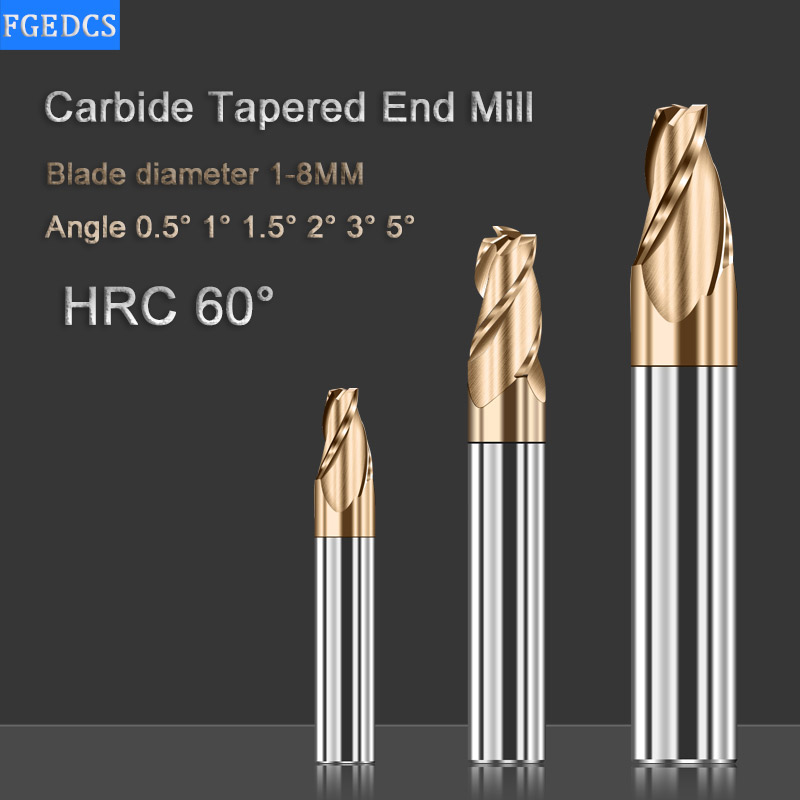 Tapered End Mill Carbide 0.5°  - Diy Cnc Router Electronics recension och pris