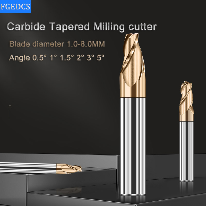 Tapered End Mill Carbide 0.5°  - Diy Cnc Router Electronics recension och pris