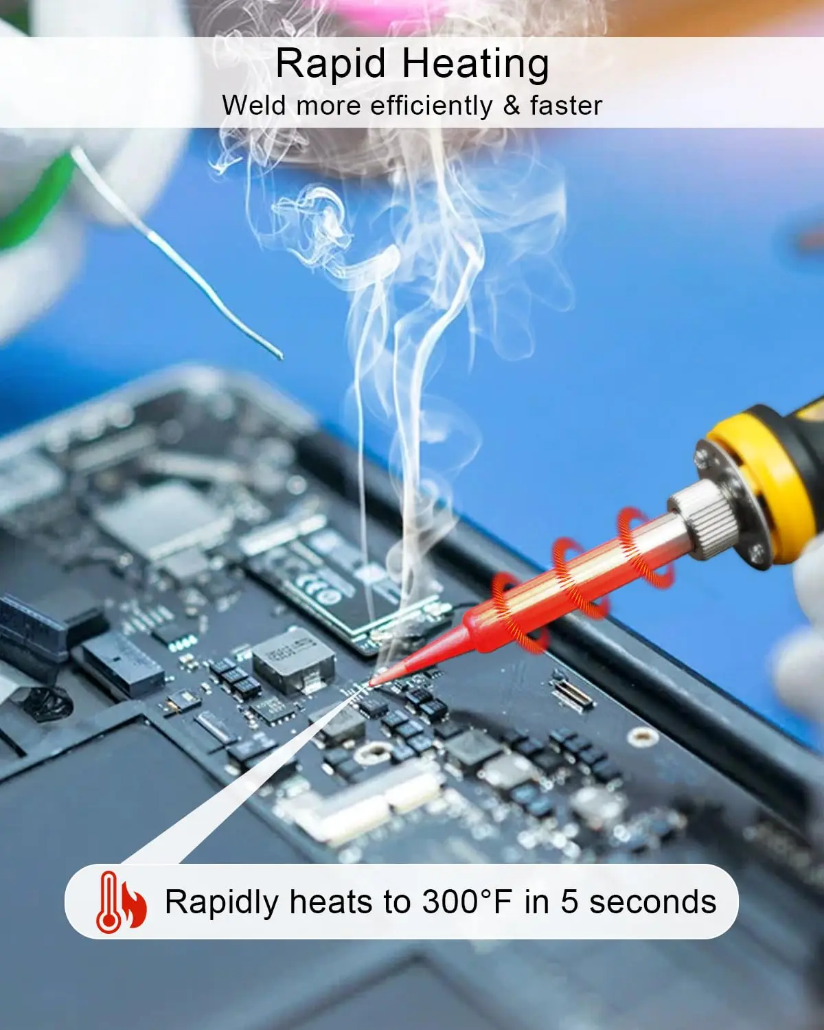 Portable Soldering Iron Kit Co - Diy Electronics Power Supply recension och pris