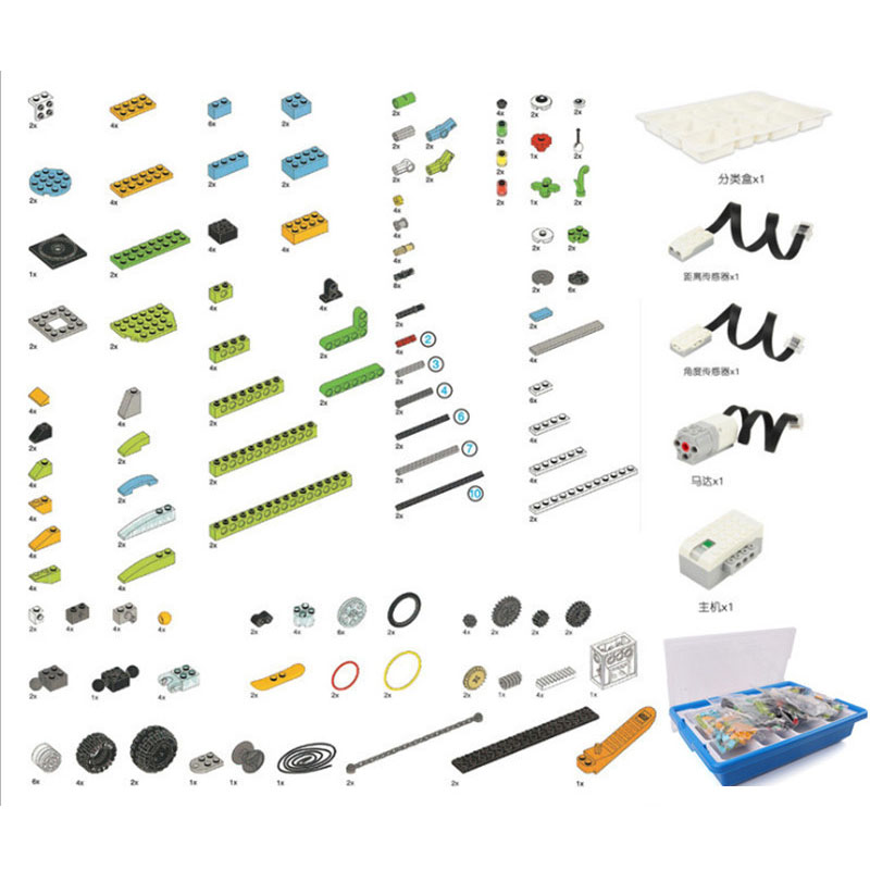 Building Blocks Technical Part - Diy Lego Electronics recension och pris