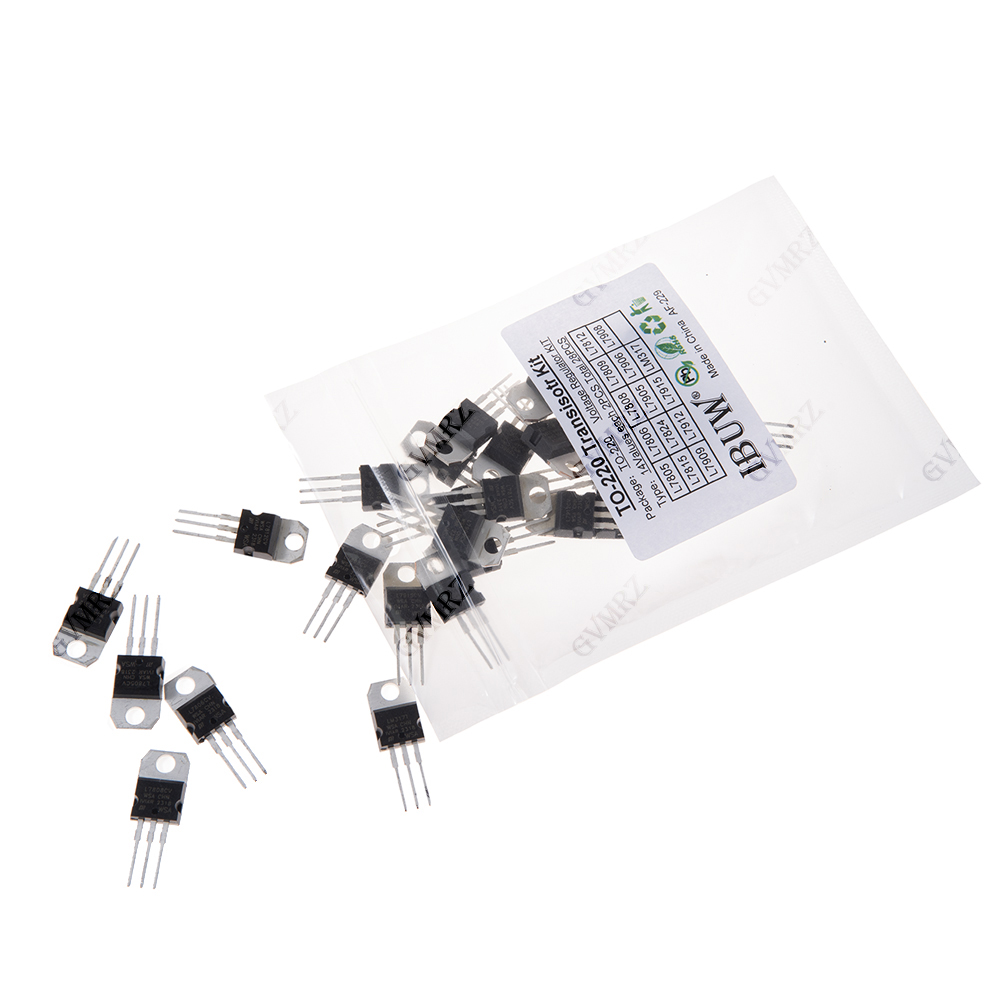 28PCS L7805 14Values TO-220 Tr - Lm317 Voltage Regulator recension och pris