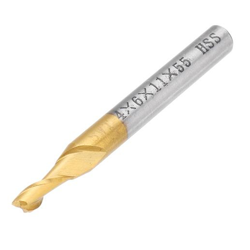 5Pcs 2 Flute End Milling Cutte - Diy Cnc Router Electronics recension och pris