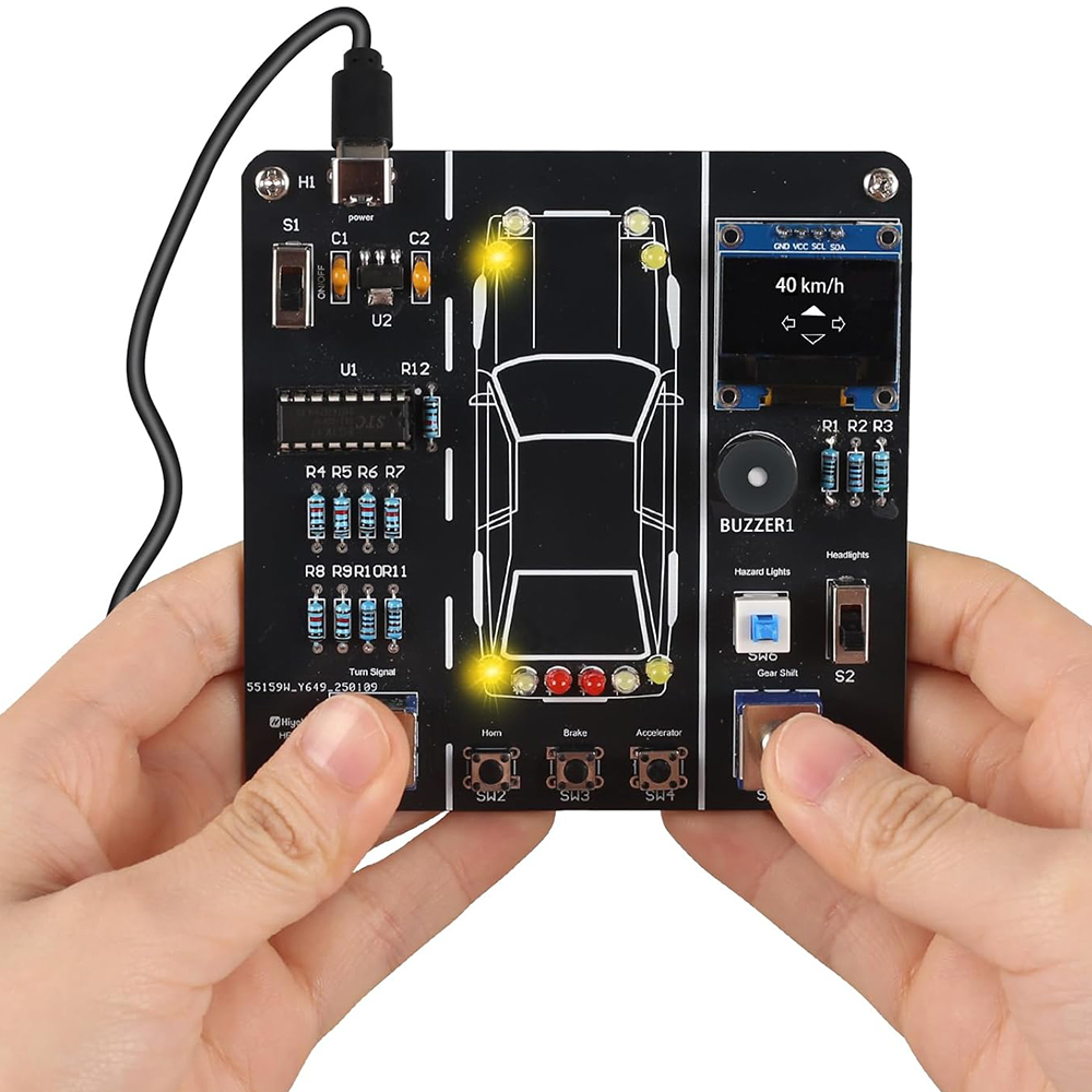DIY Car Driving Simulation Sol - Diy Electronics For Kids recension och pris