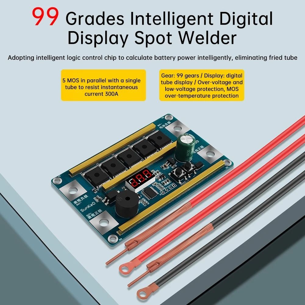 Portable 12V Spot Welder Digit - Diy Electronics Spot Welder recension och pris