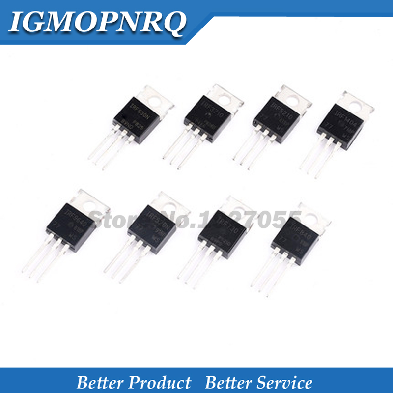 10PCS IRF510 IRF520 IRF540 IRF - Lm317 Voltage Regulator recension och pris