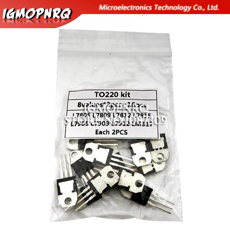 8value*2PCS=16PCS 7805 7809 78 - Lm317 Voltage Regulator recension och pris