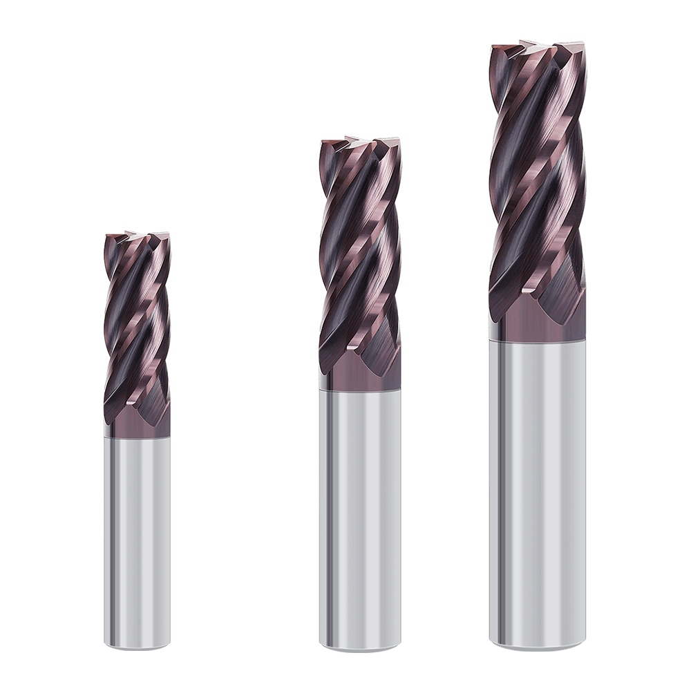 HRC58 Solid Carbide End Mill 4 - Diy Cnc Router Electronics recension och pris