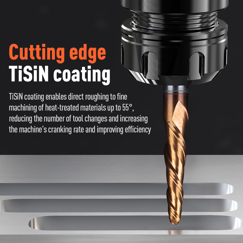 HUHAO Spiral Ball Nose Tapered - Diy Cnc Router Electronics recension och pris