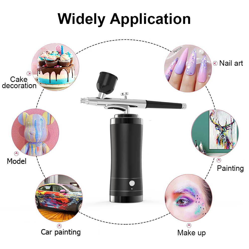 Airbrush Cordless Airbrush Kit - Diy Electronics Power Supply recension och pris