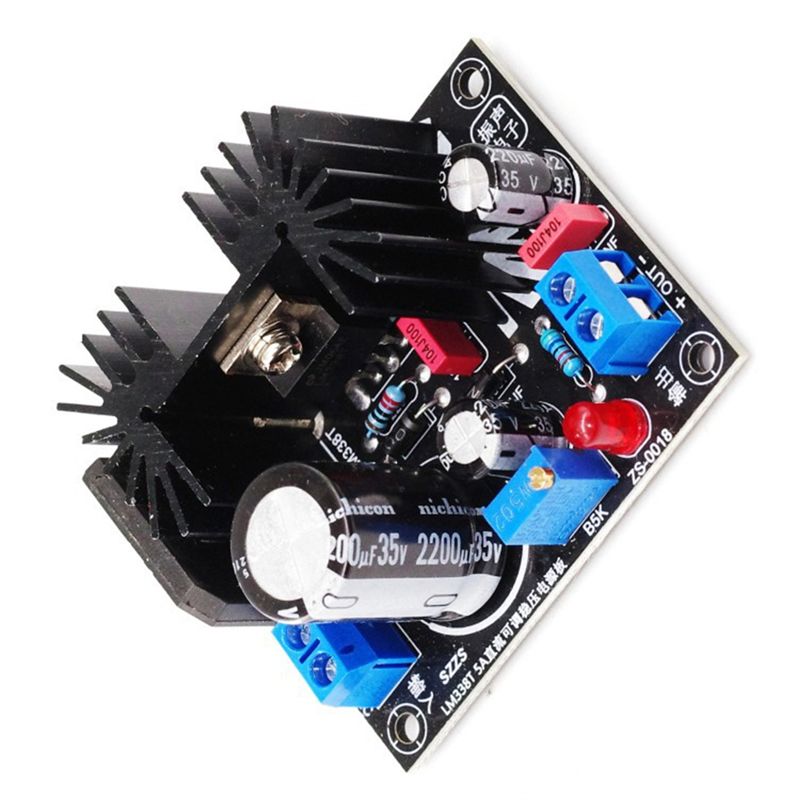 LM338 5A Output Adjustable Lin - Diy Electronics Power Supply recension och pris