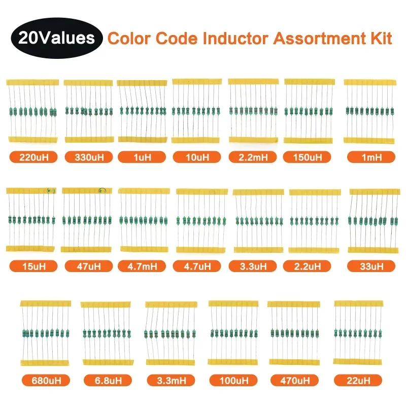 200pcs 1/2W 0410 Color Ring In - Diy Home Electronics Projects recension och pris