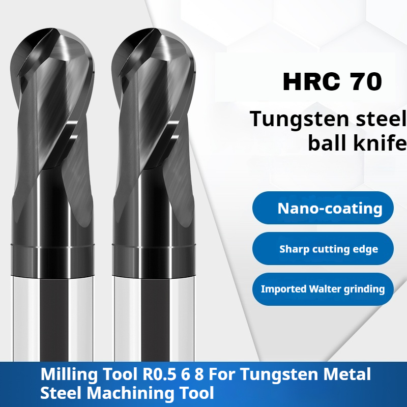 HRC66 HRC70 Ball End Mill Tung - Diy Cnc Router Electronics recension och pris