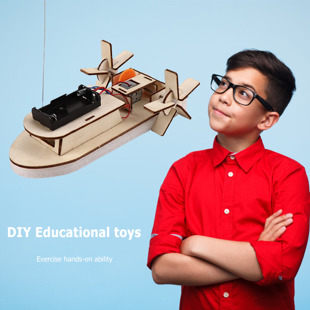 DIY Boat Model Science Toys Ki - Diy Electronics For Kids recension och pris