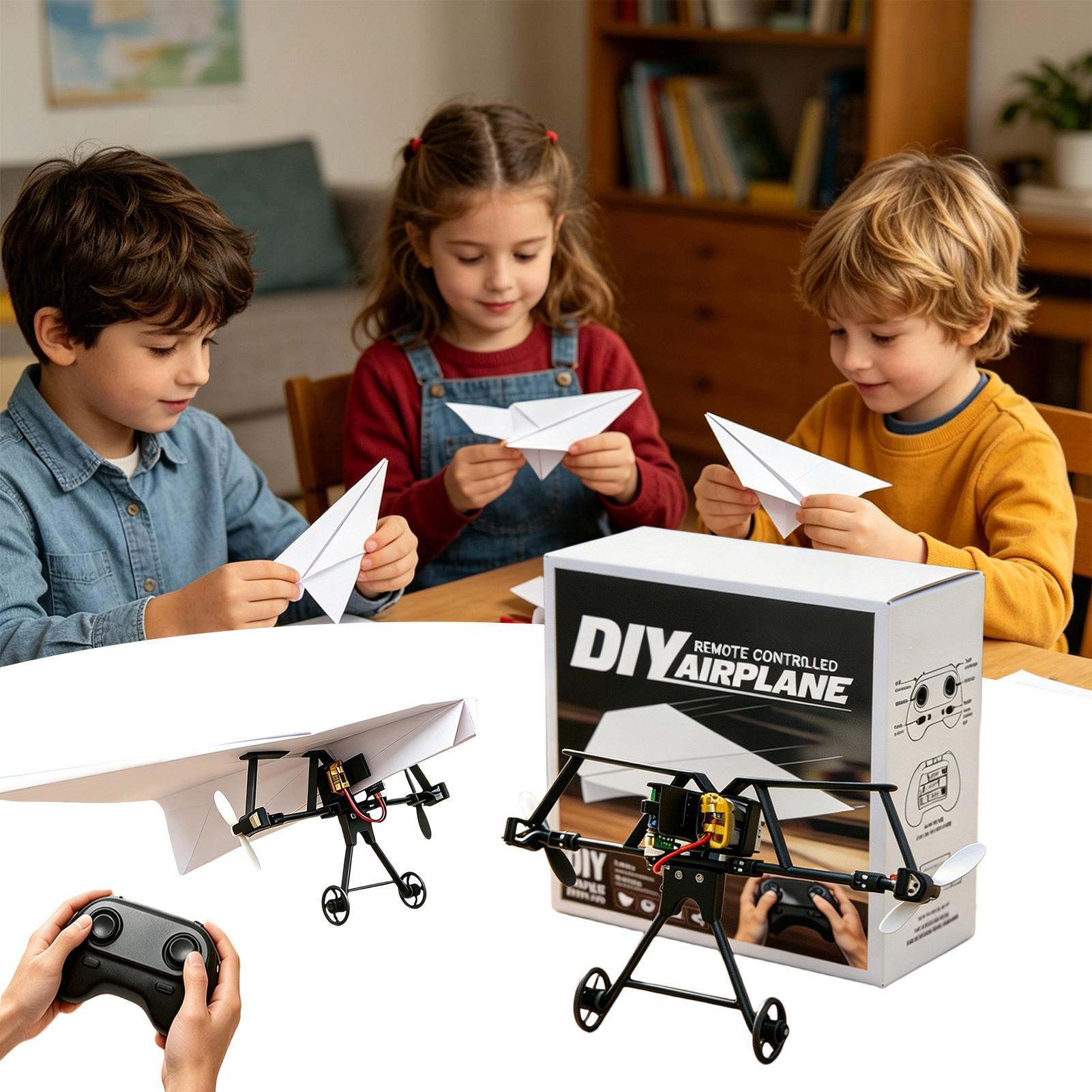 DIY RC Paper Airplane Kit Plan - Diy Electronics For Kids recension och pris