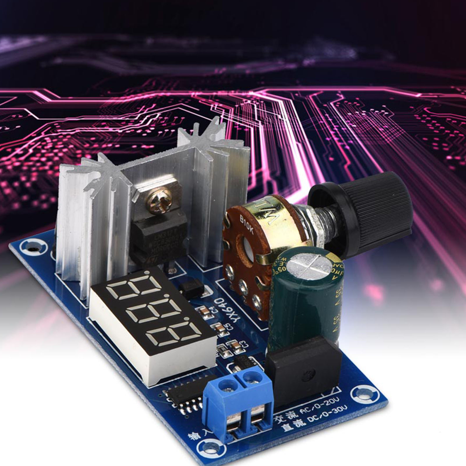 LM317 Power Regulator LM317 Ad - Lm317 Voltage Regulator recension och pris