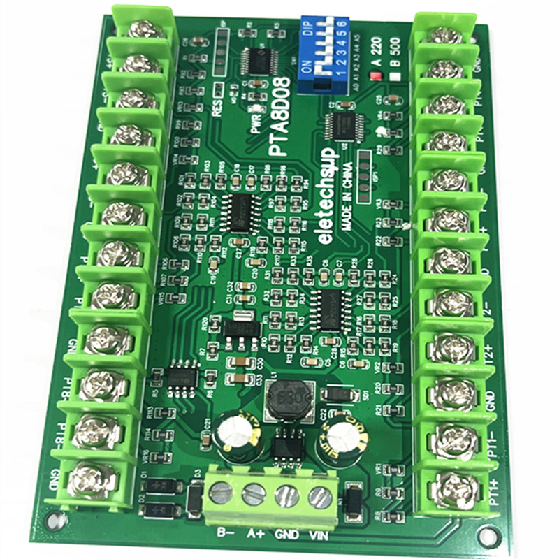 PTA8D08 8AI RS485 Analog Input - Ds18B20 Temperature Sensor recension och pris