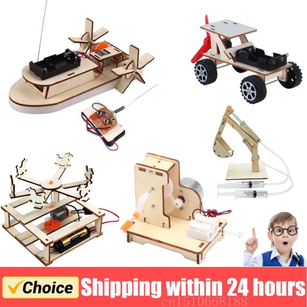 DIY Boat Model Science Toys Ki - Diy Electronics For Kids recension och pris