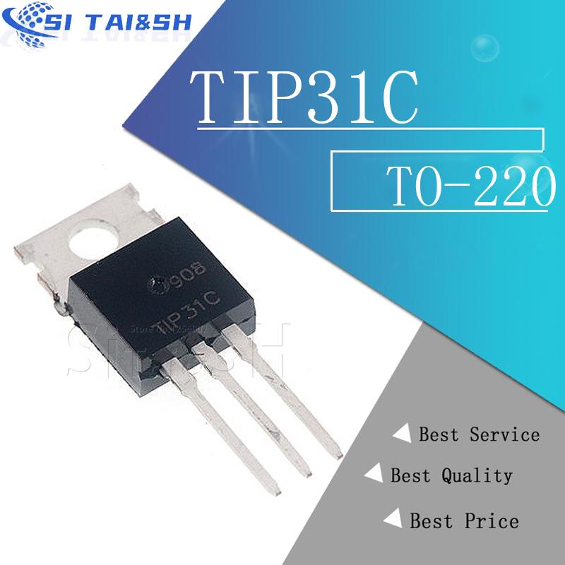 10pcs/lot TIP31C TIP32C TIP41C - Lm317 Voltage Regulator recension och pris