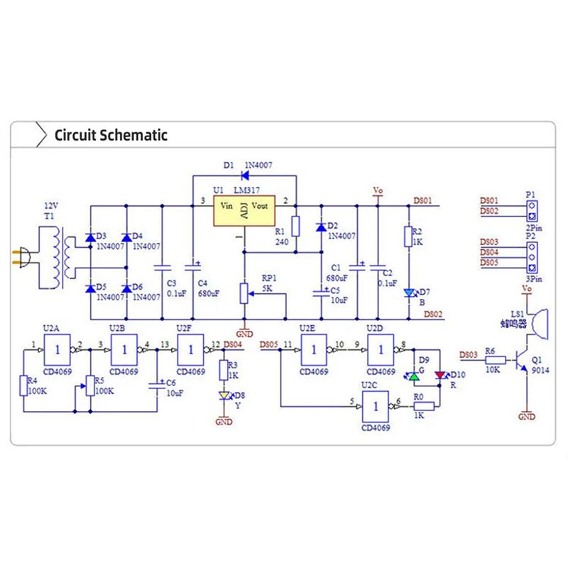 BHTS-2X LM317 Adjustable Volta - Lm317 Voltage Regulator recension och pris
