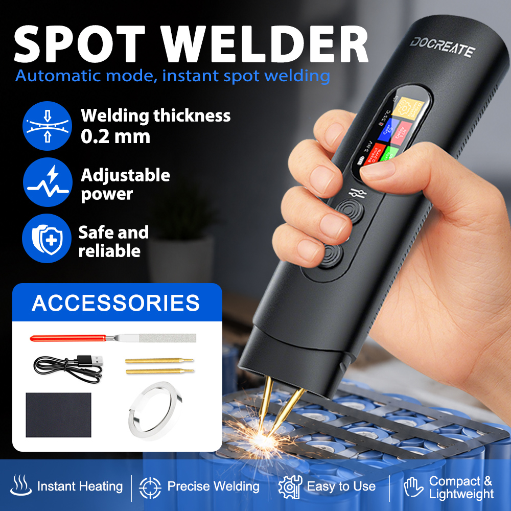 3360W Handheld Dual Pulse Spot - Diy Electronics Spot Welder recension och pris