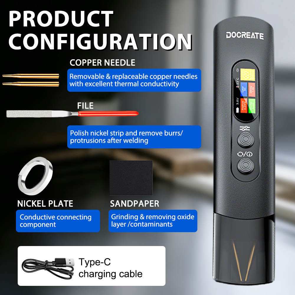 3360W Handheld Dual Pulse Spot - Diy Electronics Spot Welder recension och pris