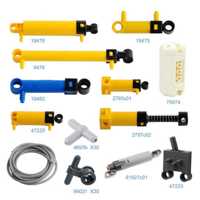 Pneumatic Parts Set Cylinder T - Diy Lego Electronics recension och pris