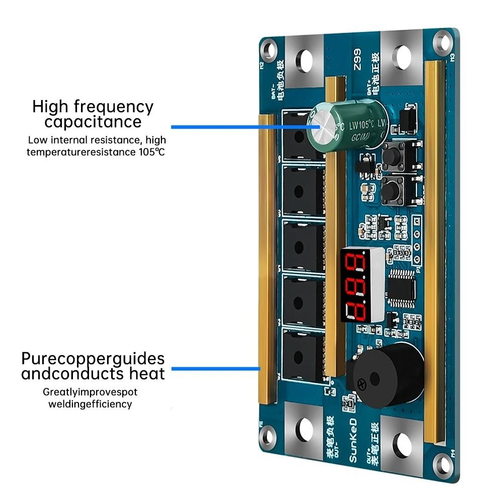 Portable 12V Spot Welder Digit - Diy Electronics Spot Welder recension och pris
