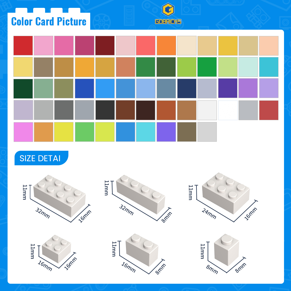Gobricks10Pcs MOC Bricks Parts - Diy Lego Electronics recension och pris