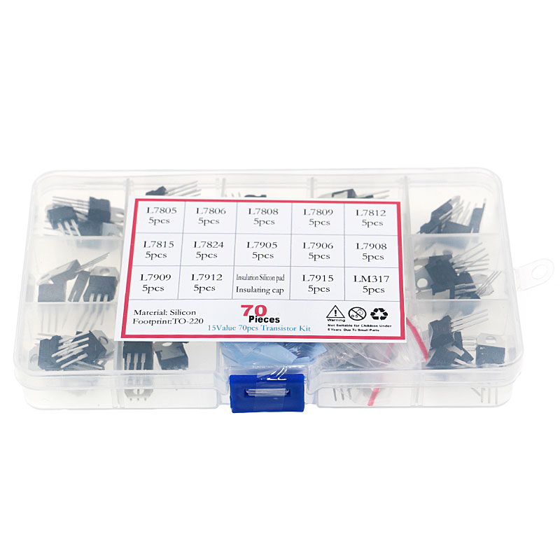 70Pcs 14 Voltage Regulator Val - Lm317 Voltage Regulator recension och pris