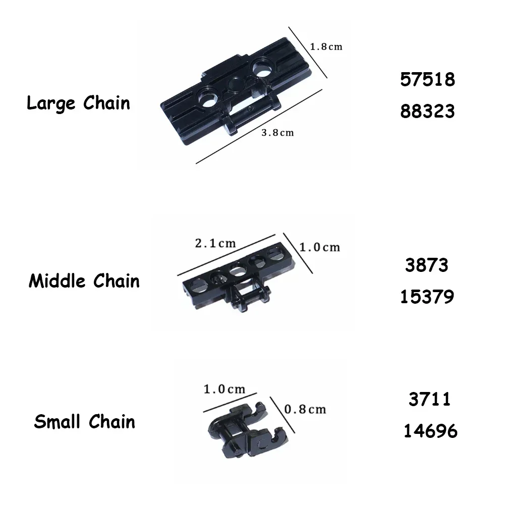 DIY Toys MOC Technical Tracks  - Diy Lego Electronics recension och pris