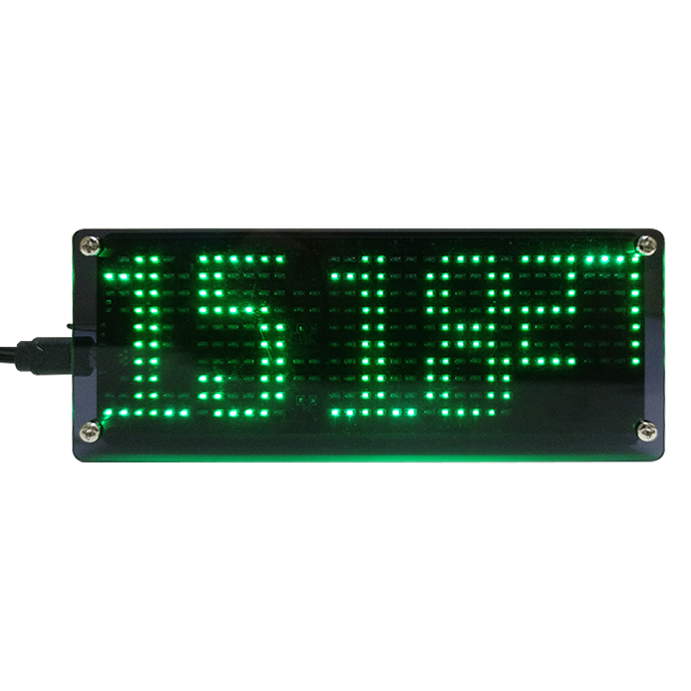 DIY Digital Dot Matrix Clock E - Diy Electronics For Kids recension och pris