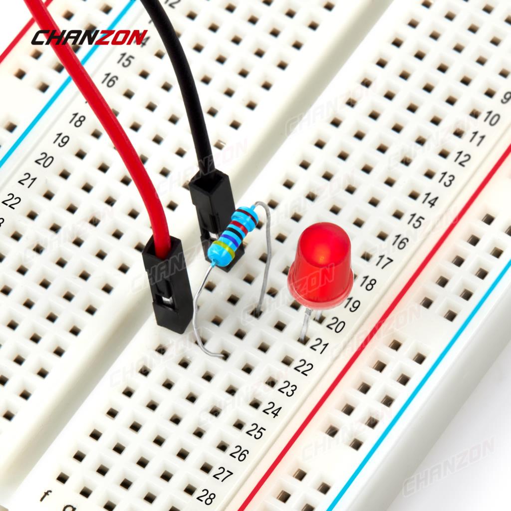 1pc Solderless Breadboard 400  - Diy Electronics For Kids recension och pris
