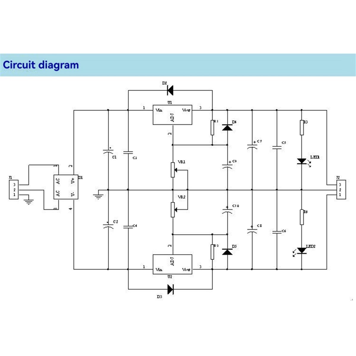 A49T LM317 LM337 Positive and  - Lm317 Voltage Regulator recension och pris