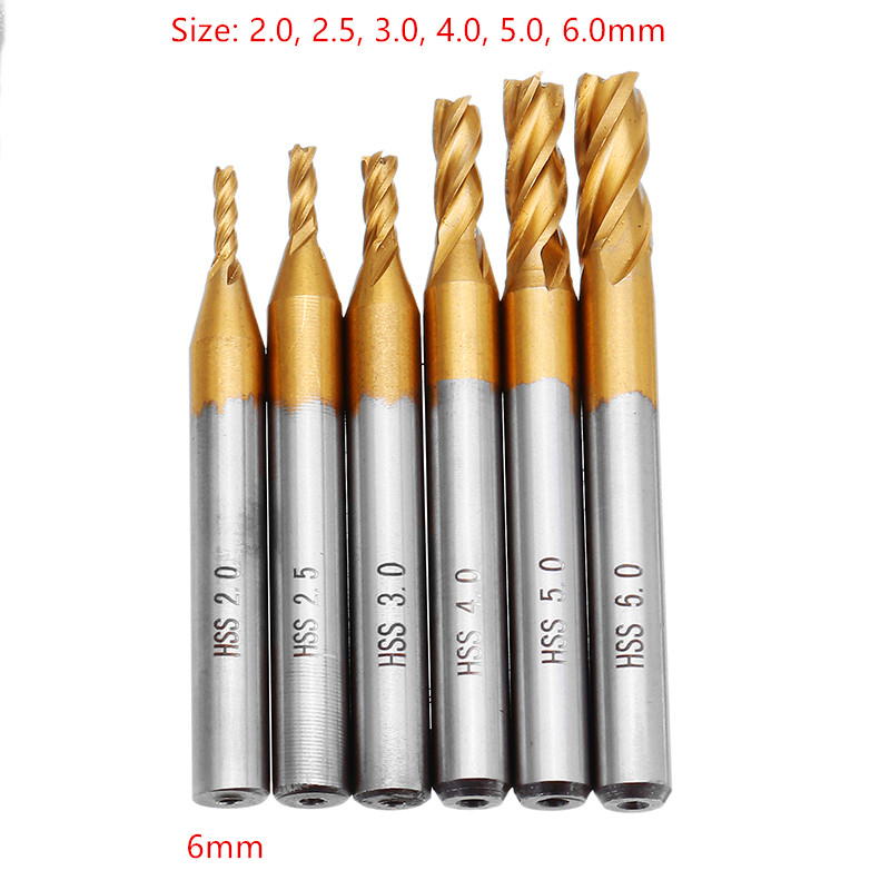 4 Flutes Milling Cutters HSS T - Diy Cnc Router Electronics recension och pris