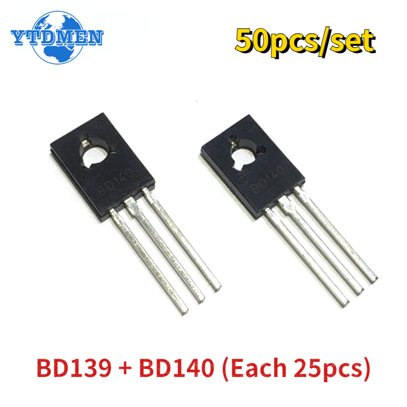 50pcs/set Transistor BD139 BD1 - Lm317 Voltage Regulator recension och pris